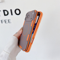 Coque de téléphone en TPU de haute qualité pour iPhone 18 Pro Max/17/16/15/14 Plus, magnétique, tendance, antichoc, avec protection renforcée aux quatre coins