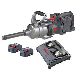 Kit de Llave de Impacto Eléctrica Inalámbrica de 20 Voltios y 1 Pulgada Serie W9691-K4E con Cargador y Ancla Extendida de 6 Pulgadas Serie W9000 - Product Image 1