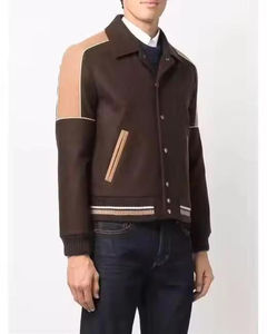 Vêtement d'hiver en gros, veste de style varsity à col rabattu pour hommes et veste de style varsity en coton pour l'extérieur - Product Image 2