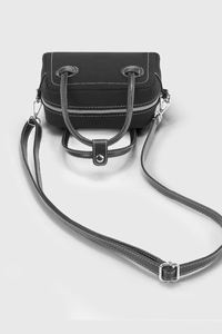 High Quality Women's <b>Bowling</b> Bag PU Custom Logo Fashionable Zipper Shoulder Handbag Canvas Lining Factory Price - Product Image 3