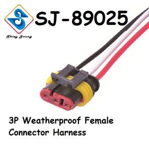 Conector Hembra Impermeable LED 3P con Arnés - Product Image 3