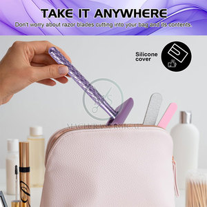 Maquinilla de afeitar de seguridad de alta calidad para un afeitado facial Suave, adecuada para el cuidado en húmedo o seco, maquinilla de afeitar de seguridad profesional para peluquero - Product Image 2
