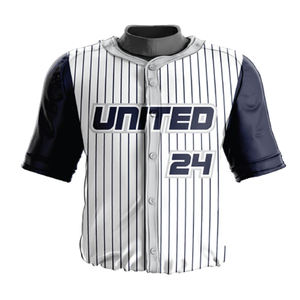 Uniformes de Béisbol y Sóftbol Personalizados de Alta Calidad, Transpirables, de Secado Rápido, Servicio OEM, Jersey de Sublimación 100% Poliéster para Hombre y Mujer - Product Image 1