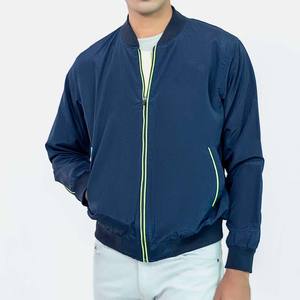 Chaquetas de bombardero personalizadas para hombre de alta calidad al por mayor más vendidas, chaquetas de bombardero de manga larga personalizadas para hombre, chaquetas para uso al aire libre - Product Image 3
