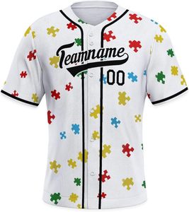 Fournisseur de maillots de baseball respirants à séchage rapide de haute qualité Uniforme de baseball athlétique unisexe Joueurs de tournoi Col en V personnalisé - Product Image 1