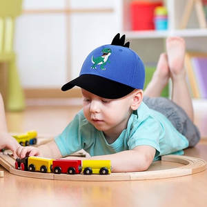 Casquette unisexe pour enfants au design tendance et nouveau style, logo personnalisable, 6 panneaux, sport, plage, 100% coton, séchage rapide, respirante - Product Image 2