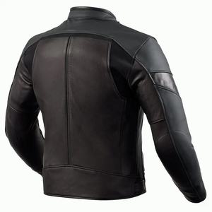 Chaqueta de Cuero para Motocicleta de Invierno para Hombre, Elegante y de Alta Calidad, Transpirable, con Diseño Frontal Único y Características Protectoras - Product Image 2