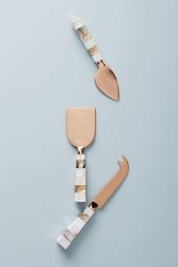 Le plus populaire en acier inoxydable avec manche en bois d'acacia et en corde Couteau à fromage classique Mini couteau à fromage au beurre pour usage multiple - Product Image 2