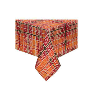 Nouvelle arrivée de nappes de mariage rondes de luxe en pur coton de style moderne avec logo privé personnalisé - Product Image 2