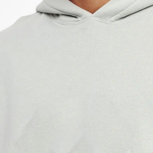 2024 Unisex logotipo personalizado de gran tamaño pesado 100% algodón Sudadera con capucha hombro caído pulóver diseño Unisex ODM suministro para invierno - Product Image 5