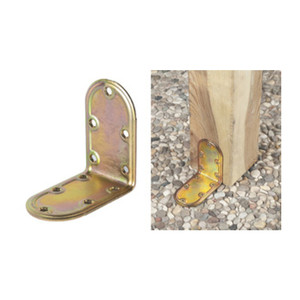 Placa Angular de Acero Tropacizado Art. 971 mm. 40x40 - Product Image 1