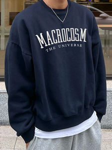 Sweat-shirt imprimé personnalisé Sweat-shirt confortable en polaire pour hommes Sweat-shirt 100% coton Logo - Product Image 3