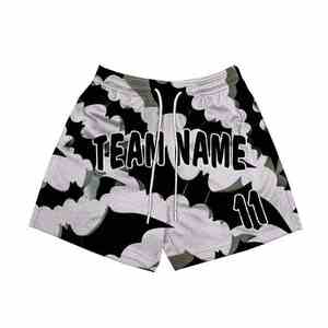 Shorts en maille à sublimation pour femmes à séchage rapide, best-seller, 250 GSM, shorts de basket-ball à double couche en maille, usine OEM - Product Image 1