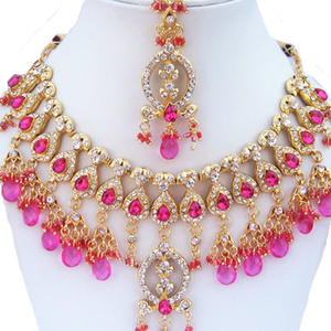 Ensemble de bijoux en alliage de cristal zircon style vintage, collier, boucles d'oreilles, coiffe, pour femmes, fiançailles, mariage, anniversaire, fête - Product Image 2