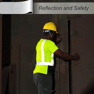 เสื้อยืดใส่ทำงานผ้าโพลีเอสเตอร์ทัศนวิสัยดี - Product Image 4