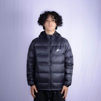 Veste en duvet à capuche pour homme Navigate Goose ultra-légère avec fermeture éclair, confort et style premium, tailles L-XL-XXL-XXXL