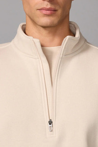 Sweat-shirt à col rond surdimensionné pour hommes de luxe en gros pour hommes pull-over 100% coton sweat-shirt décontracté avec logo personnalisé - Product Image 3