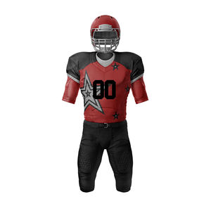 Best Selling American Football Set Polyester Made Quick Dry Breathable <b>Sports</b> <b>Jersey</b> Football Uniform For Adult Team - Product Image 1