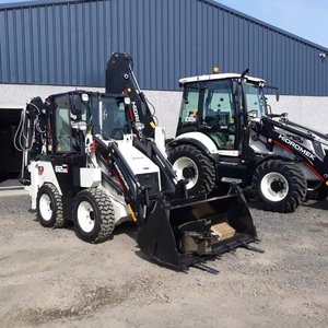 รถแบคโฮล้อเดอร์ขนาดเล็ก Hidromek HMK 62SS ประสิทธิภาพสูง พร้อมรถตักขนาดเล็ก สำหรับงานก่อสร้าง ราคาถูก - Product Image 1