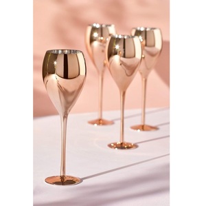 Tendance Unique moderne or gobelet incassable en acier inoxydable vin rouge pour flûte fait à la main lave-vaisselle verres - Product Image 4