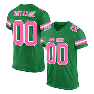 Maillot de football américain de performance d'élite avec tissu en maille respirant et impression personnalisée du nom de l'équipe, service OEM disponible - Product Image 5