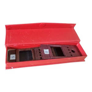 แผงหัวใจสีม่วงสำหรับตู้เครื่องขยายเสียงด้านหน้าทำจากไม้ - Product Image 5