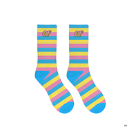 Chaussettes décontractées antidérapantes à motif damier, chaussettes amusantes en coton pour bébé, lot de 4 paires en boîte cadeau, vente en gros, emballage personnalisé, usine de chaussettes