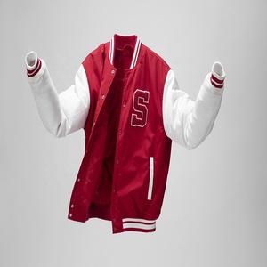 Chaquetas de béisbol de satén personalizadas de primera calidad, chaquetas de bombardero Starter Rider con estilo bordado para ropa de invierno informal - Product Image 2