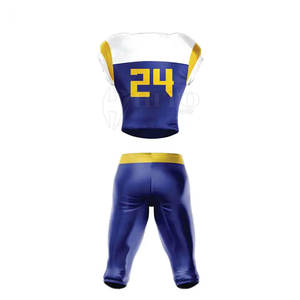 Uniforme de fútbol americano de calidad superior Jersey y conjunto corto Uniforme de fútbol americano de equipo personalizado - Product Image 2