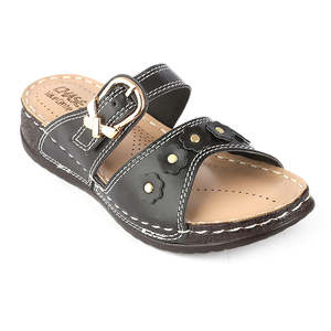 Pantoufle Softy pour femme (S-32) - Noir - Product Image 1