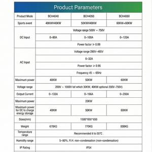 Station de recharge mobile intelligente pour véhicules électriques 50kWh 60kWh, chargeur rapide DC CCS2 CCS1 GBT, application OCPP 1.6J pour les parkings commerciaux et les événements en centre commercial - Product Image 4