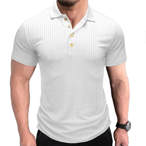 T-shirt à manches courtes pour homme, best-seller, style décontracté chic, 100% coton, motif uni, brodé, respirant, séchage rapide, écologique - Product Image 5