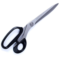 Ciseaux de tailleur professionnels de haute qualité, lames en acier inoxydable, taille personnalisée, emballage avec logo, coupe de tissus, livraison en 7 jours