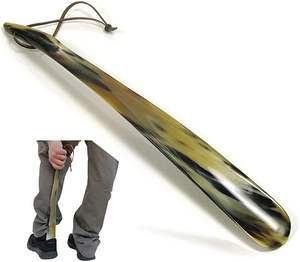 Conejo de Zapatos de Búfalo Natural Hecho a Mano Fácil de Usar con Detalles en Cuero para Niños y Adultos Mayores, Acabado Pulido, Regalo para Hombres - Product Image 2