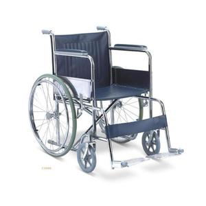 Fauteuil roulant manuel pour personnes handicapées avec structure renforcée, maniabilité facile, adapté aux soins quotidiens - Product Image 3