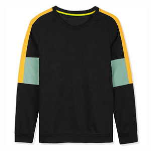 เสื้อคอกลมแขนยาวลำลองสำหรับผู้ชาย, เสื้อคอกลมแขนยาวน้ำหนักเบาสำหรับใส่อยู่บ้านฤดูใบไม้ผลิ - Product Image 1