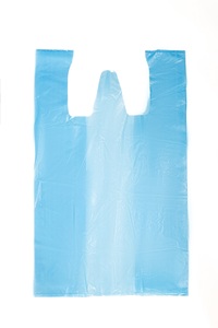 Bolsa de Camiseta con Refuerzo Lateral Reciclable de LDPE con Asa Tipo Chaleco para Uso Comercial y de Supermercado - Product Image 3