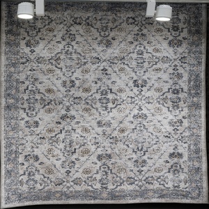 Tapis Kilim abstrait moderne en polyester tissé en machine facilement réversible et lavable pour la maison, la salle de bain, les tapis de chambre à coucher - Product Image 6