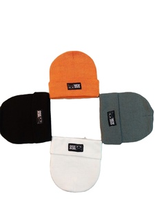 Woven Patch Logo <b>Warm</b> Beanies Caps Wool Blend New design Knitted Beanies Digital Printing Image Pattern Unisex Beanie <b>Hats</b> - Product Image 1