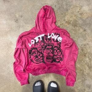 Venta al por mayor de ropa deportiva informal con impresión personalizada de gran tamaño Puff diseño Panel de pantalones ecológicos de talla grande de invierno - Product Image 3