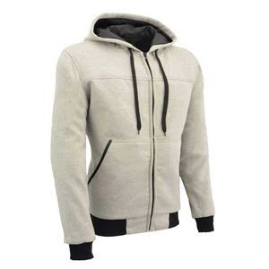 Sweat à capuche zippé imprimé en vente chaude, 100% coton, coupe ample, décontracté pour homme, streetwear, sweat à capuche zippé chaud - Product Image 3