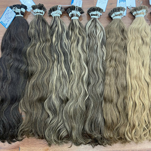 Extensions de cheveux I Tip de qualité supérieure, 100% cheveux humains vietnamiens, super soyeux et lisses - Product Image 1