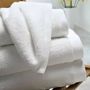 Serviette de bain 100% coton, haute qualité, meilleure vente, douce, pour hôtel, 70x140 cm - Product Image 1
