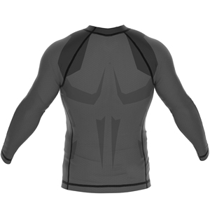 Rashguard Performance en nylon avec évacuation de l'humidité et protection UV pour MMA et autres sports pour toutes les activités - Product Image 3