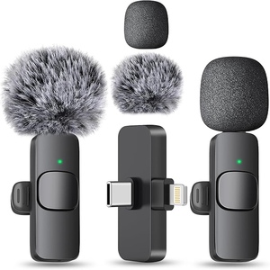 Microphone sans fil miniature ORIGINAL MAYBESTA pour iPhone, téléphone Android - Micro-cravate Bluetooth pour enregistrement audio et vidéo - Product Image 1