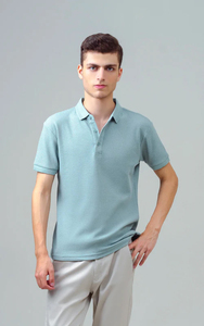 Vente en gros 100% coton impression broderie logo polo pour hommes polo de golf uni vierge polos personnalisés fabriqués par HP - Product Image 4