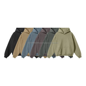 Sudadera con Capucha Gruesa de 450 g/m² para Hombre, Fabricantes de Ropa, Logotipo Personalizado, Unisex, Algodón, Felpa, Lisa, Talla Grande - Product Image 2