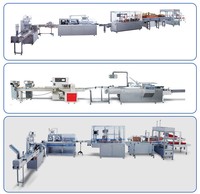 Machine d'emballage automatique en carton sur mesure pour usine, petites machines d'emballage de boîtes en carton pour serviettes jetables et mouchoirs en papier