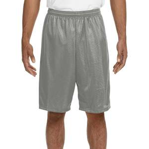 Pantalones cortos de baloncesto atléticos para hombres, pantalones cortos transpirables de tira reflectante de Color sólido para entrenamiento informal ligero para hombres - Product Image 1