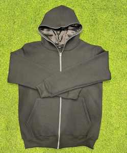 New Arrival Heavyweight High-Quality <b>Material</b> <b>Embroidery</b> Patch Streetwear Customized Logo Three Zipper Hoodies - Product Image 3